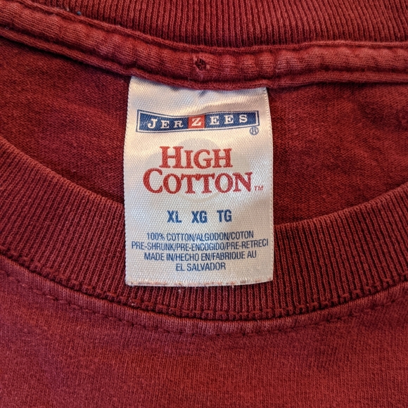 Jerzees Nintendo NES Controller T Shirt Maroon Men's Size XL - Picture 4 of 5